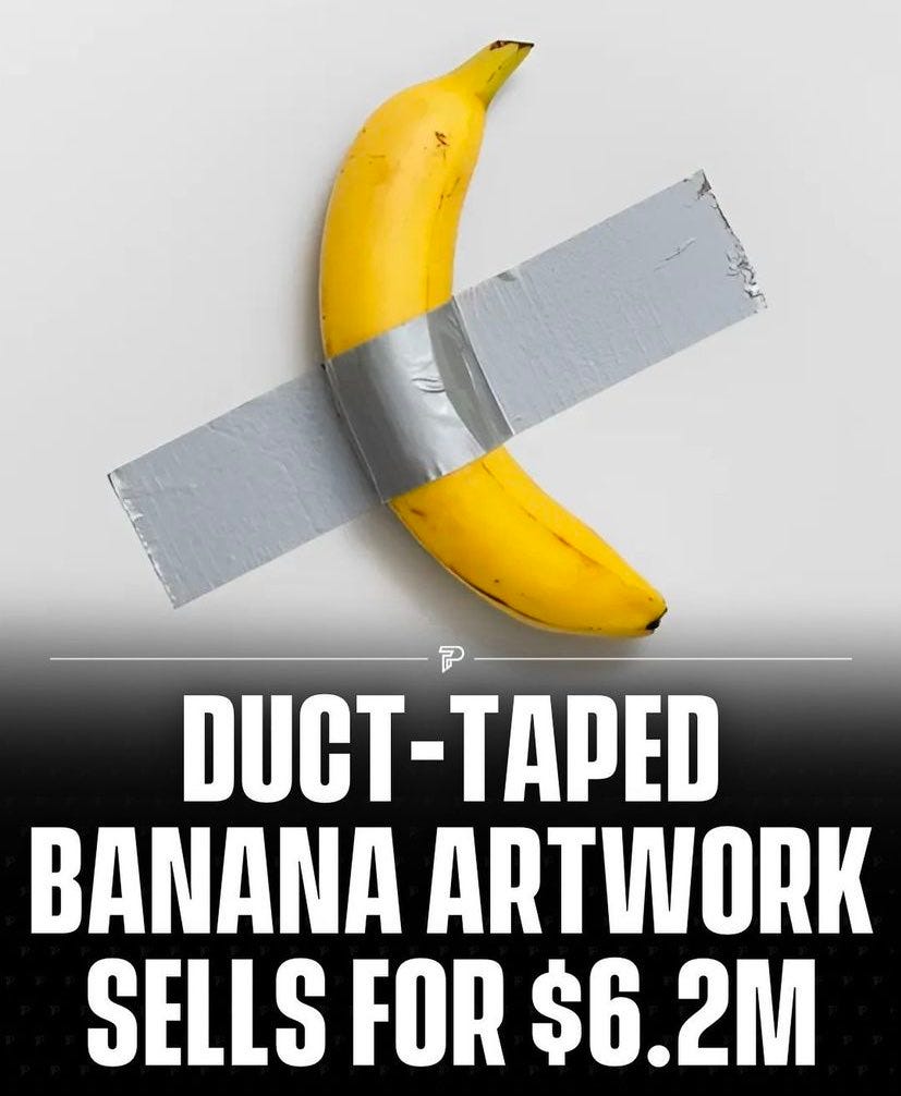 $6.2 Million for a Banana?